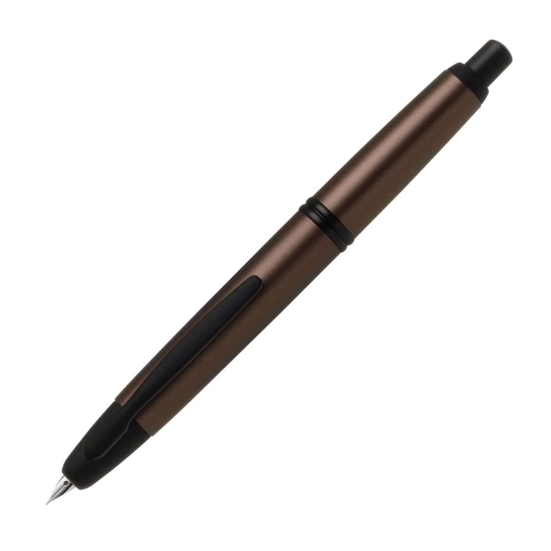 Amazon | PILOT 万年筆 キャップレス ノック式 特殊合金ペン F(細字